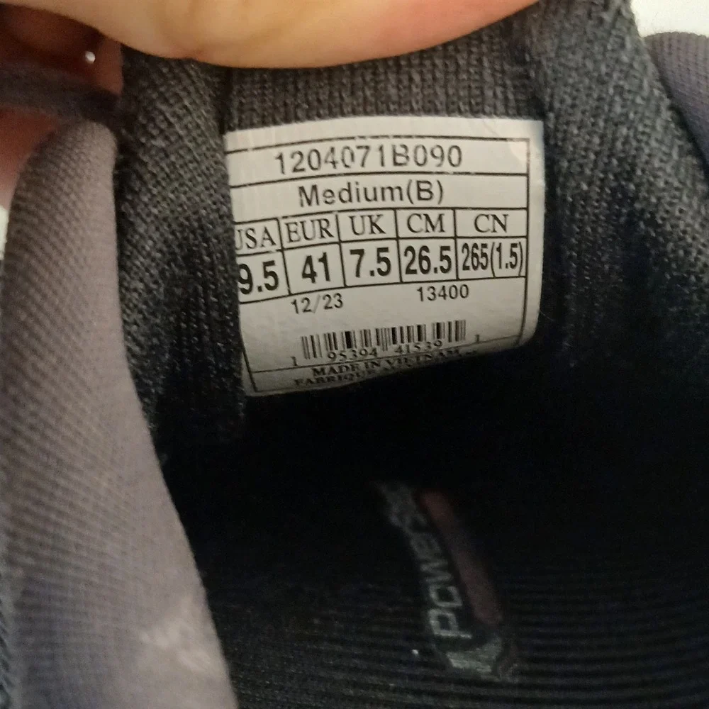 Brooks Ghost 16 Womens 9.5 Black Running Shoes Sneakers 1204071B090
